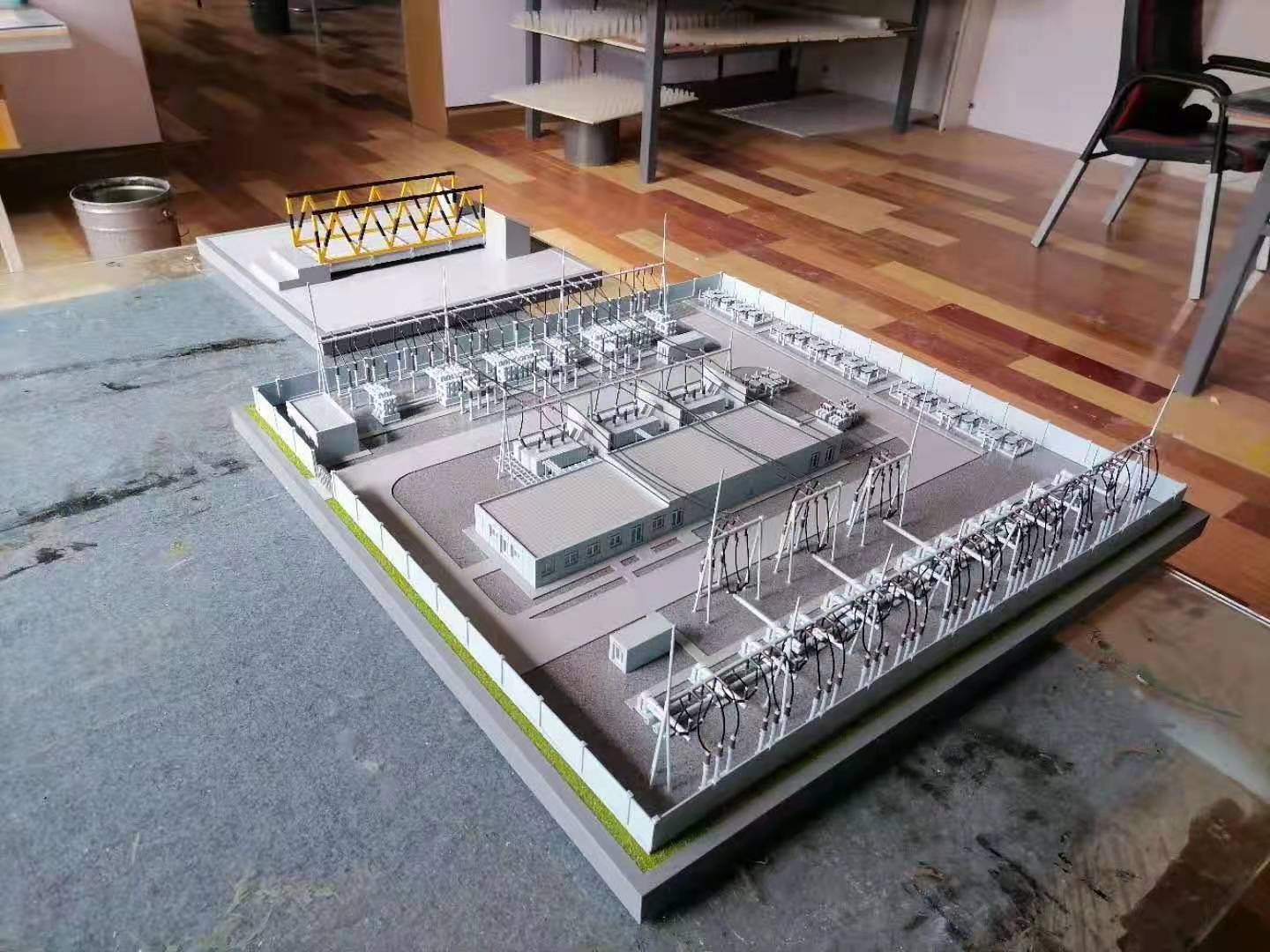 荊州某變電站模型1