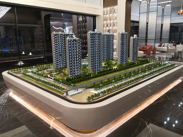 武漢保億風(fēng)景里項(xiàng)目沙盤