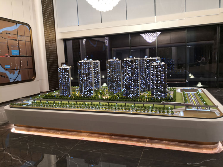 武漢保億風(fēng)景里項(xiàng)目沙盤