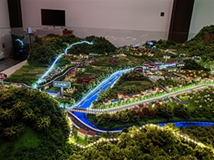 恩施舊司鎮(zhèn)新街村規(guī)劃沙盤(pán)