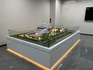 襄陽谷城焚燒發(fā)電廠模型