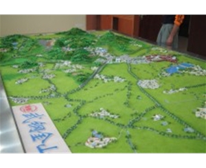 黃石鐵山區(qū)礦業(yè)展示沙盤