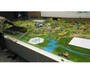 十堰鄖陽區(qū)農(nóng)業(yè)規(guī)劃展示沙盤