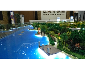 石首江南府熙園項(xiàng)目展示沙盤1