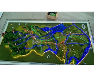 黃梅縣全域旅游規(guī)劃沙盤1