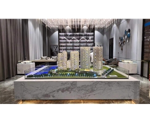 武漢墨水湖  藍(lán)天湖岸項目展示沙盤